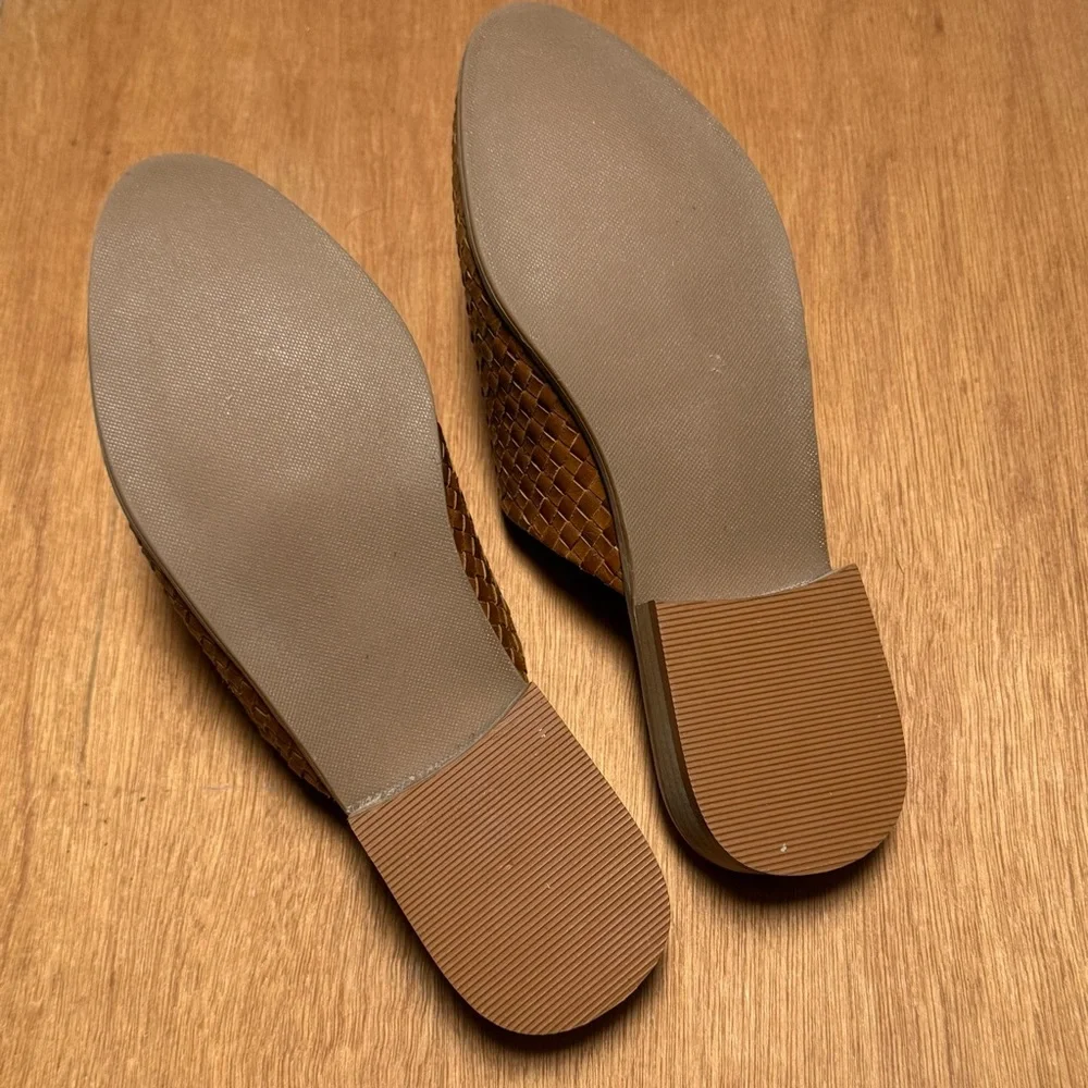 Sseko | Woven Leather Cloud Mules | Size 8 - Picture 9 of 13